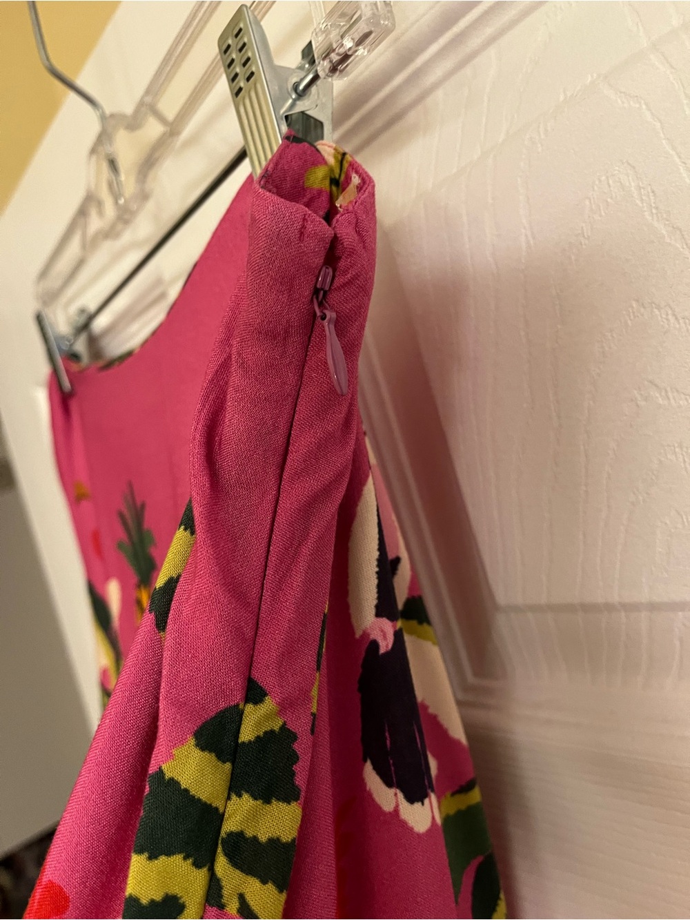 FARM Rio Pink Tropical Jungle Midi Skirt - Picture 12 of 15